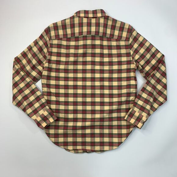 Abercrombie & Fitch Shirt Mens S Small Multi Maze Button Down Plaid Long Sleeve - Picture 7 of 12